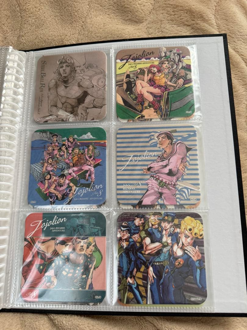 ジョジョ展 アートコースター 全種コンプ BOX封入特典付き