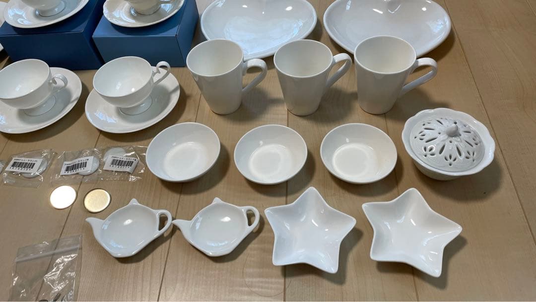 ポーセラーツ　白磁まとめ売り　お値下げ