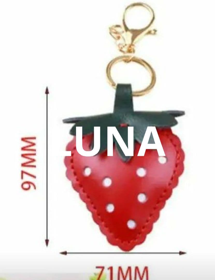 ハンドメイド 抜き型 打ち抜き 型 型紙 パンチ 苺 イチゴ レザークラフト