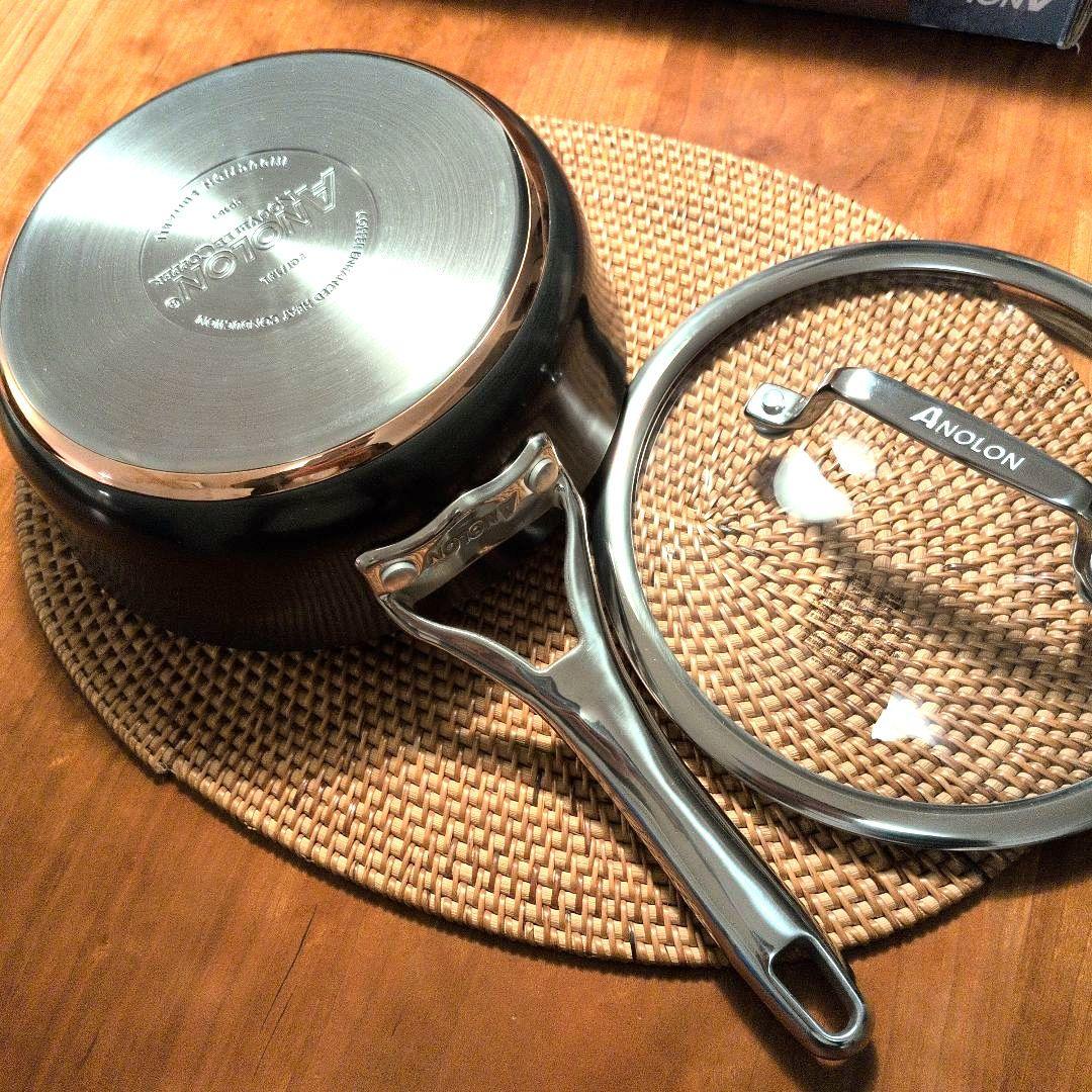 マイヤー　アナロン　ANOLON Novelle Copper 20cm蓋付