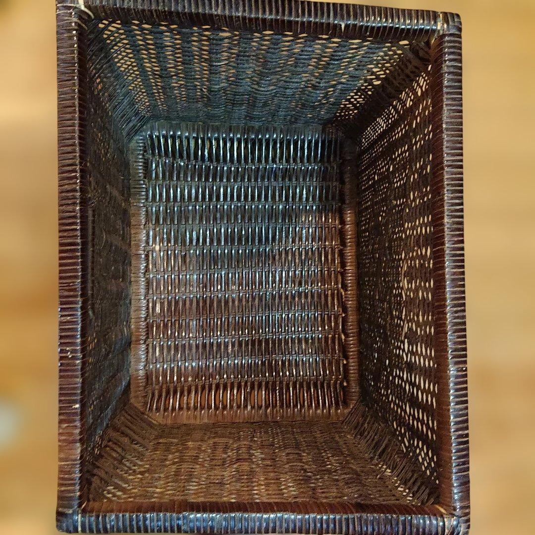 籐ラタン 収納ラック 収納ワゴン ランドリー サニタリー　藤