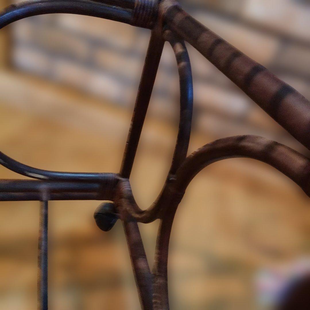 籐ラタン 収納ラック 収納ワゴン ランドリー サニタリー　藤