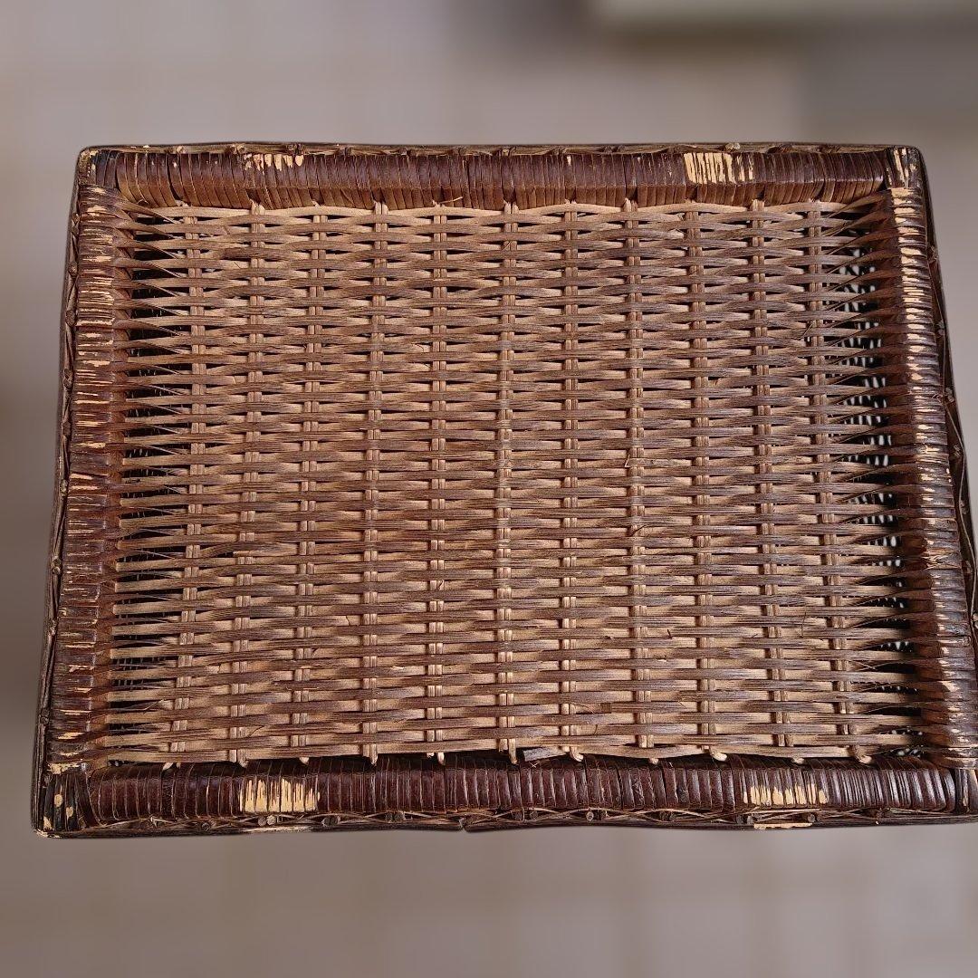 籐ラタン 収納ラック 収納ワゴン ランドリー サニタリー　藤