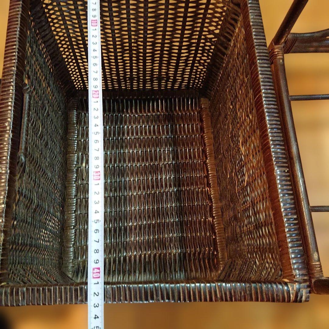 籐ラタン 収納ラック 収納ワゴン ランドリー サニタリー　藤