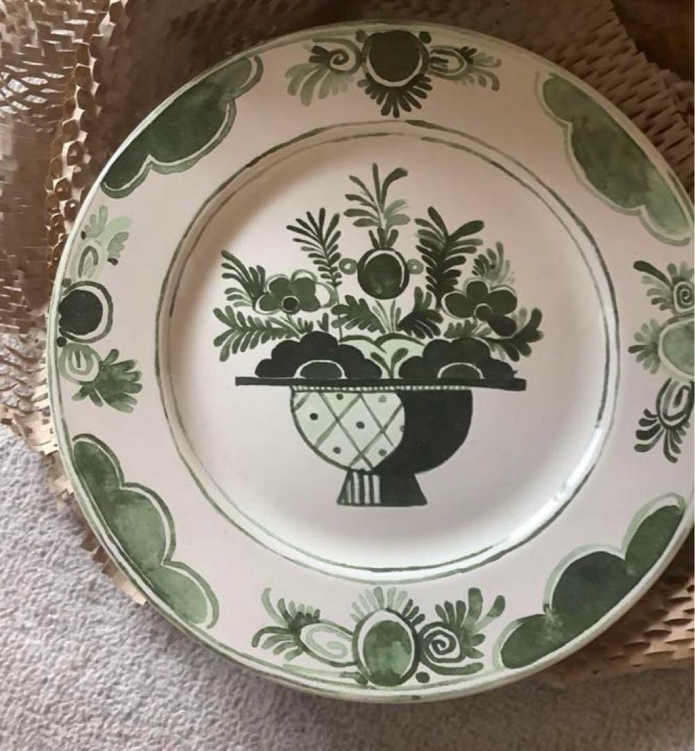 廃盤　ZARA  フルーツハンドペイントデイナープレート2枚【新品】