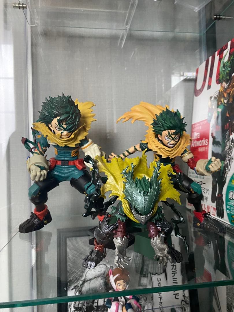 僕のヒーローアカデミア 緑谷出久 プライズ 一番くじ フィギュアセット