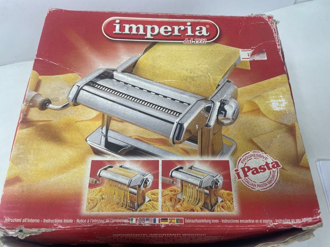 Imperia パスタマシン ステンレス 家庭用