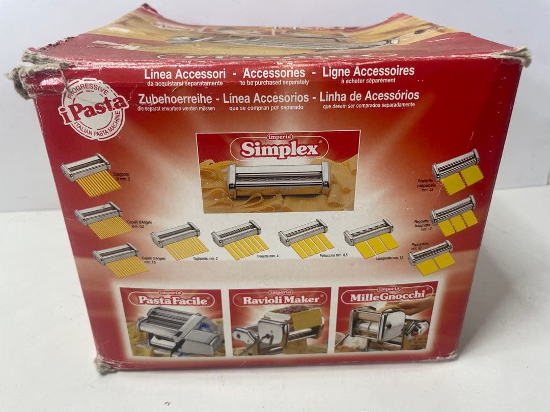 Imperia パスタマシン ステンレス 家庭用