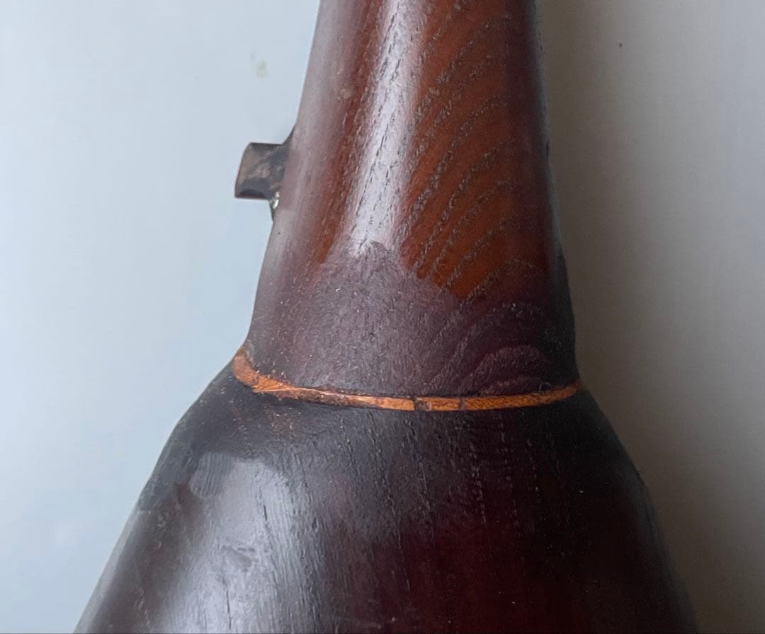 値下げ　古い琵琶　盲僧琵琶ふう　撥付