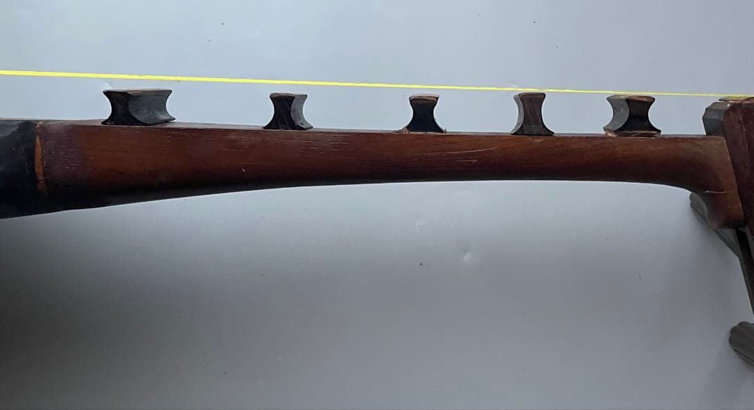 値下げ　古い琵琶　盲僧琵琶ふう　撥付