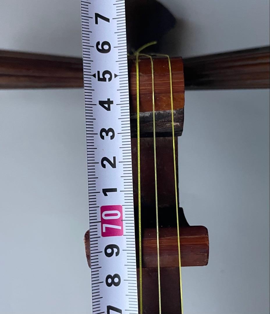 値下げ　古い琵琶　盲僧琵琶ふう　撥付