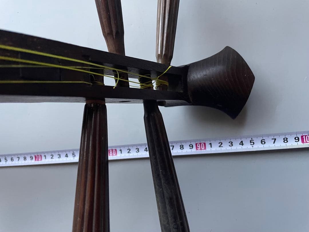 値下げ　古い琵琶　盲僧琵琶ふう　撥付