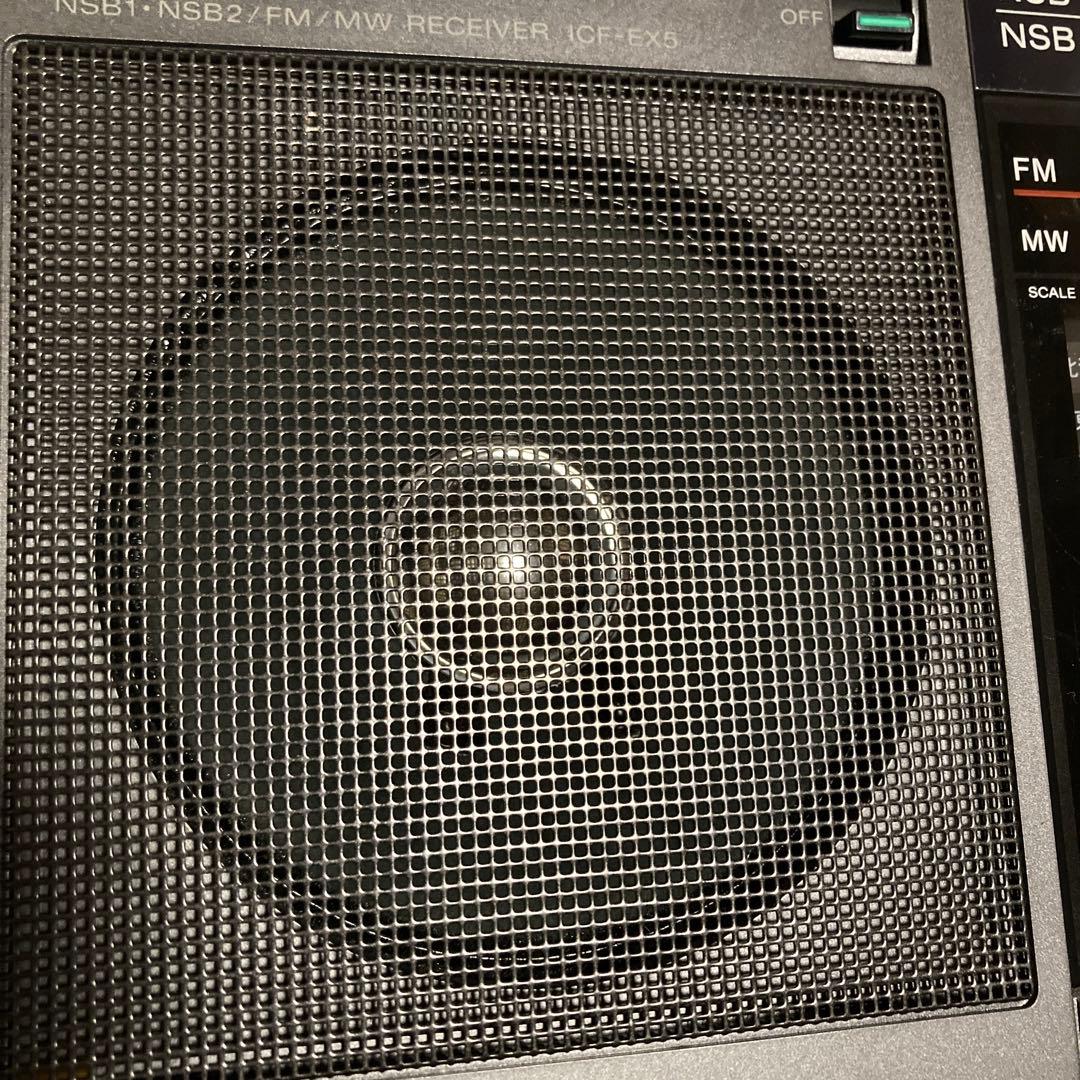 SONY ICF-DX5ラジオ FM MW受信OK