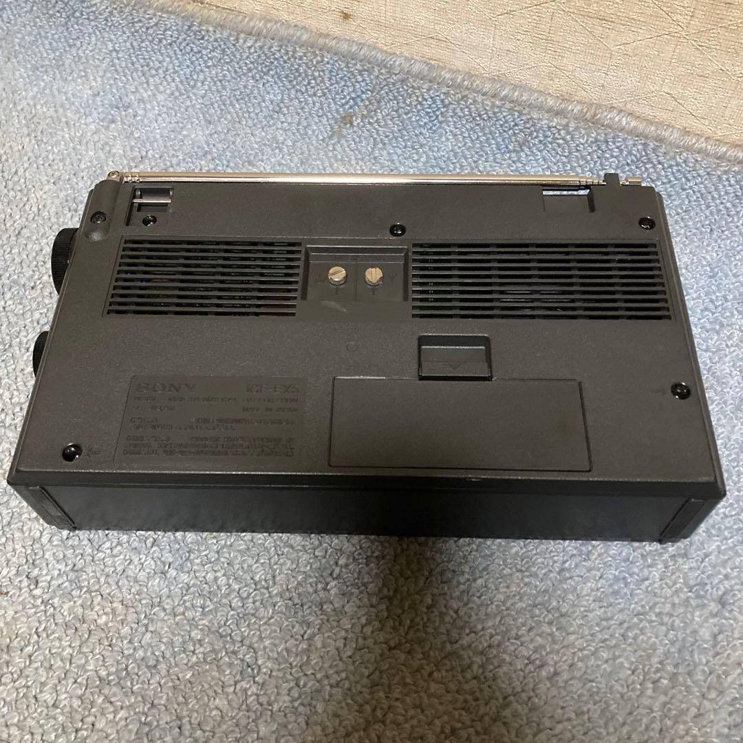 SONY ICF-DX5ラジオ FM MW受信OK