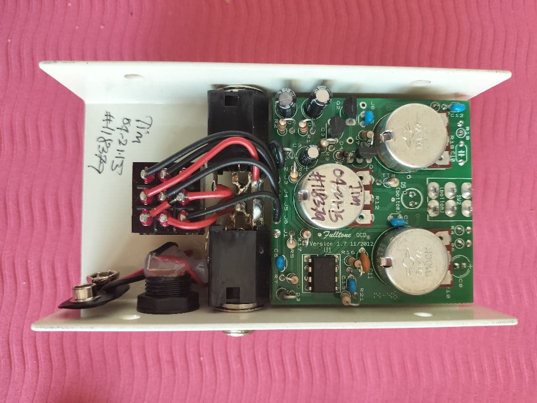 【本体のみ 銀ネジ欠品】Fulltone OCD ギターエフェクター v1.7