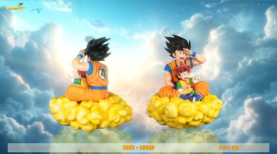 ドラゴンボール　悟空＆悟飯　筋斗雲　通常版　ガレージキット　フィギュア