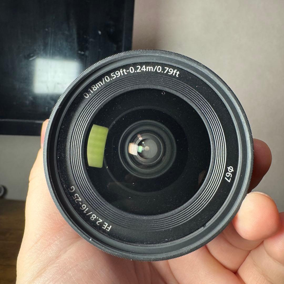 【超美品】SONY FE 16-25mm F2.8 G レンズフィルター装備
