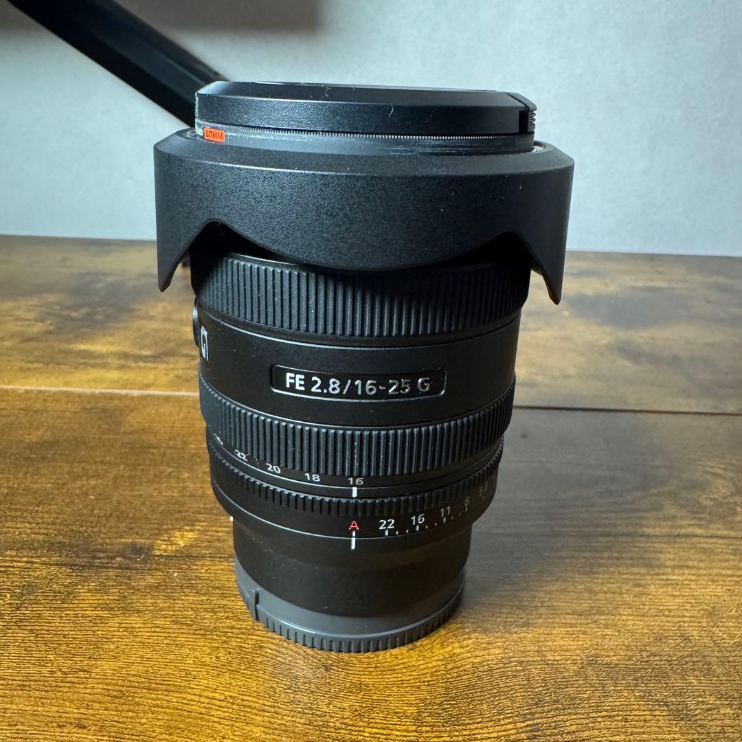 【超美品】SONY FE 16-25mm F2.8 G レンズフィルター装備