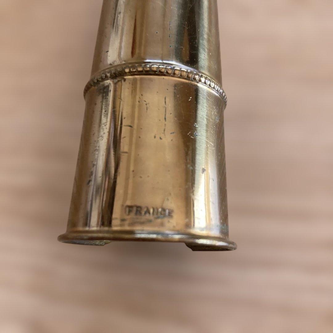 アルトサックス用リガチャー&キャップ　オールド FRANCE