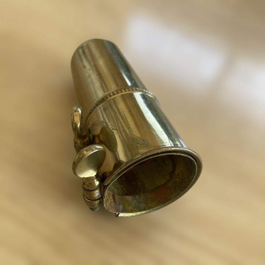 アルトサックス用リガチャー&キャップ　オールド FRANCE