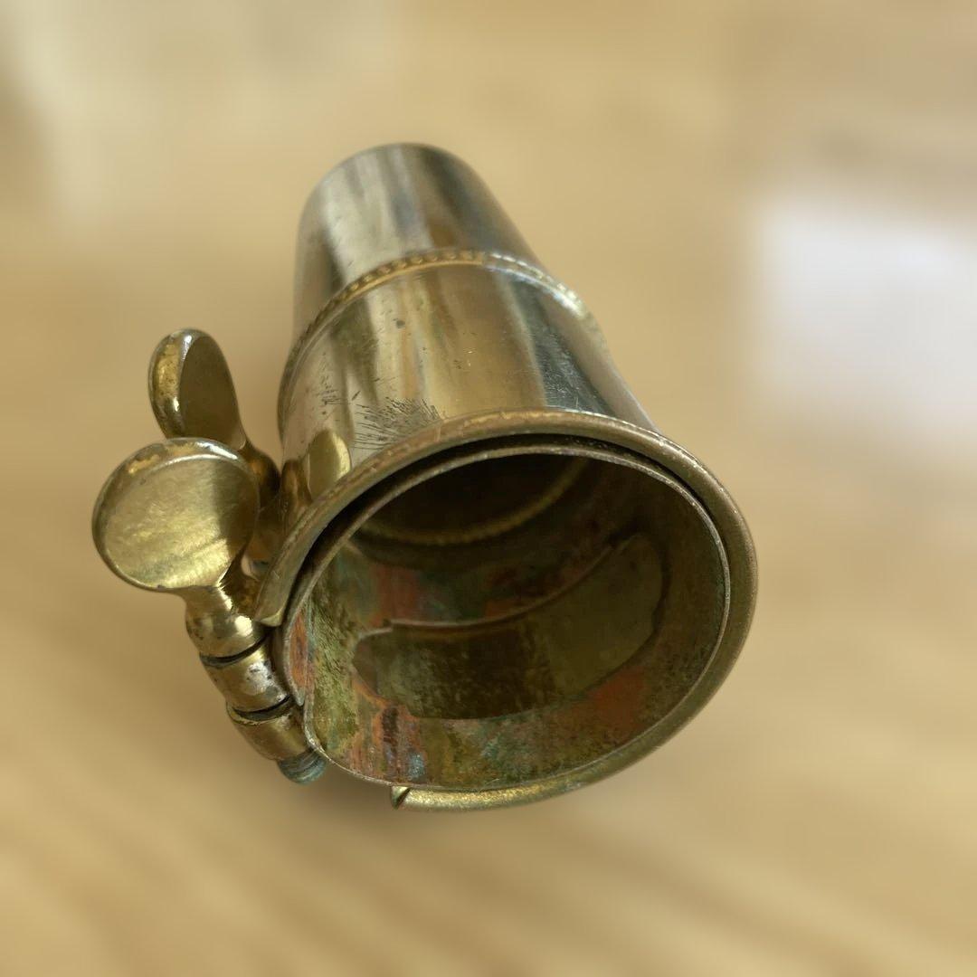 アルトサックス用リガチャー&キャップ　オールド FRANCE