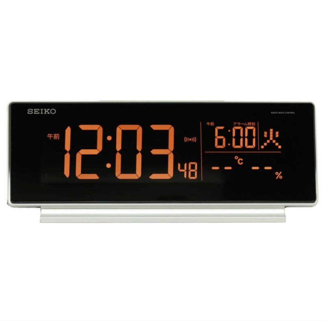 ジ*ク様 ⭐︎新品未使用‼︎ SEIKO デジタル置時計 温度・湿度表示