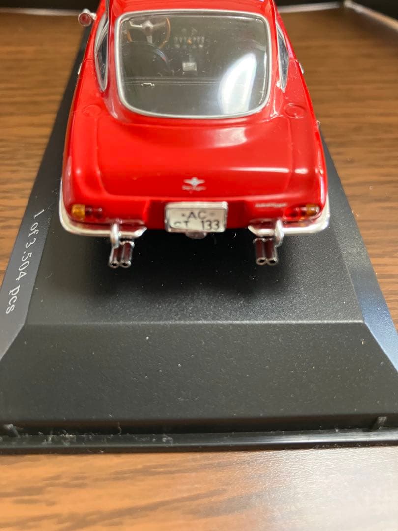 【限定品】MINICHAMPS Lamborghini 350 GT red