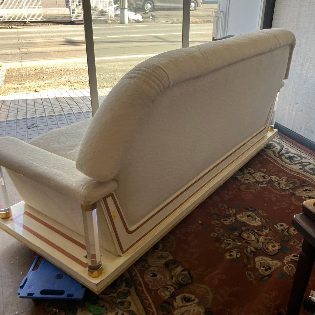 creations Curci Paris ロココ様式 木製 3人掛けソファー