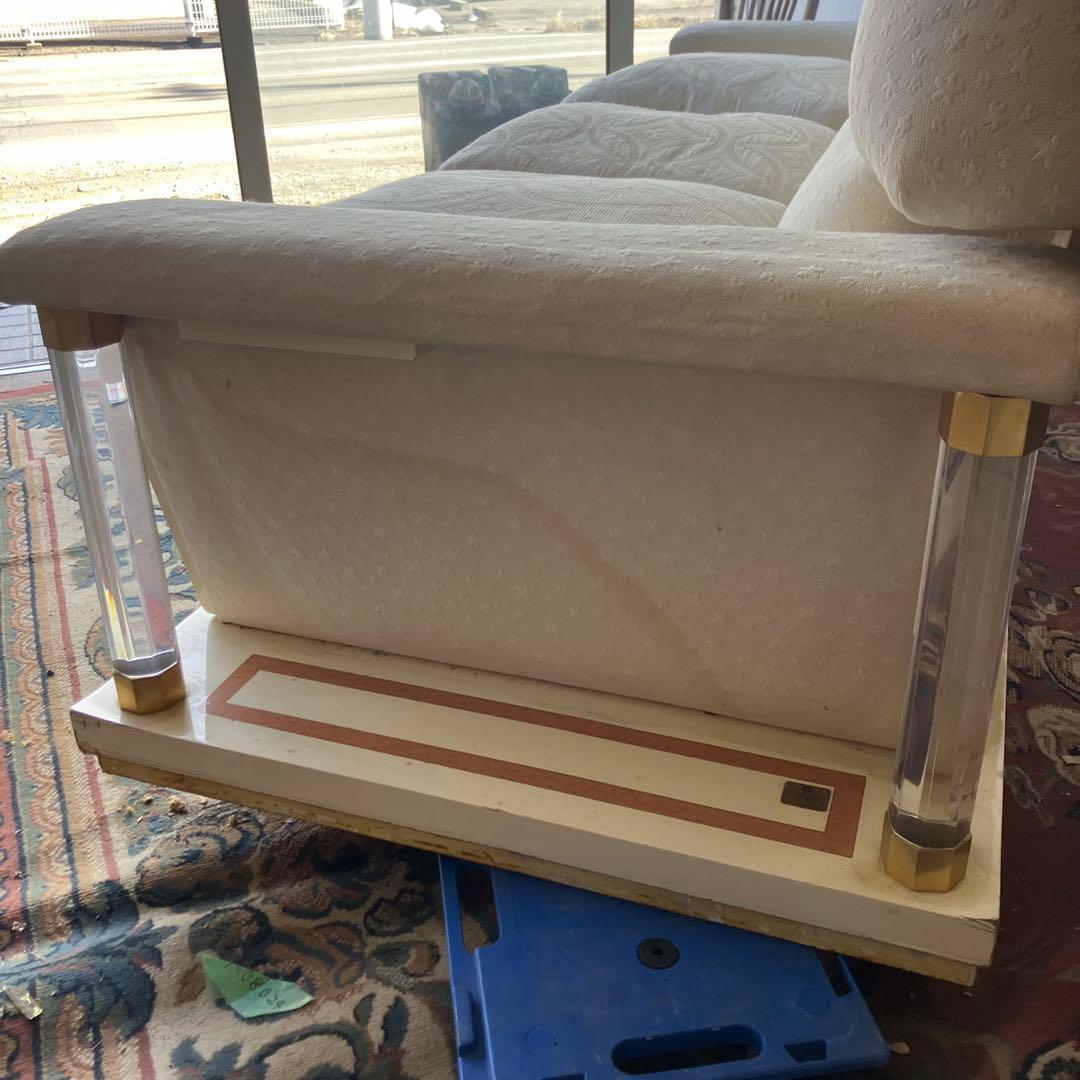 creations Curci Paris ロココ様式 木製 3人掛けソファー