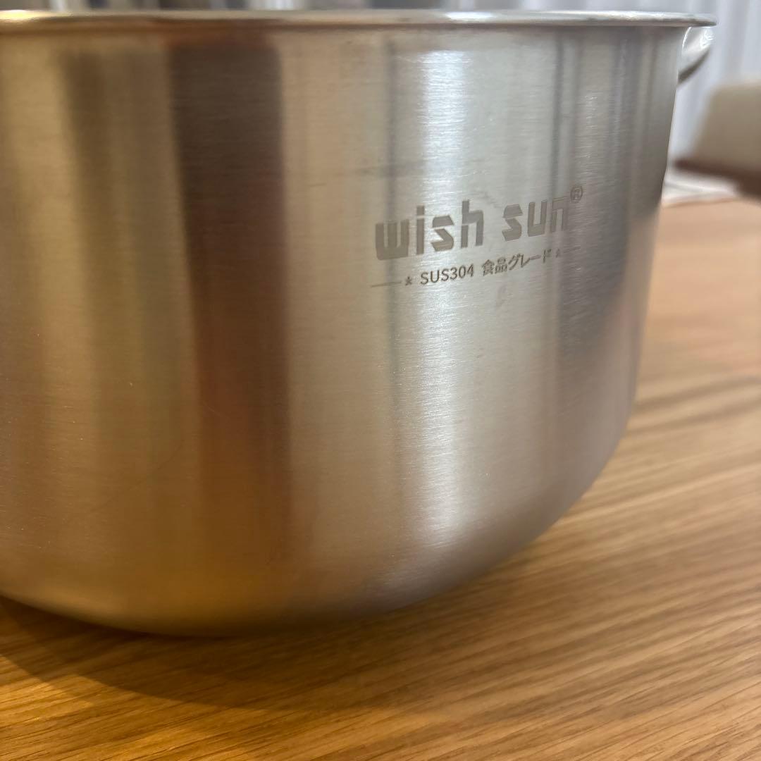 【新品未使用※】鍋とせいろセット 21cm せいろ紙50枚、蒸し板　お手入ブラシ