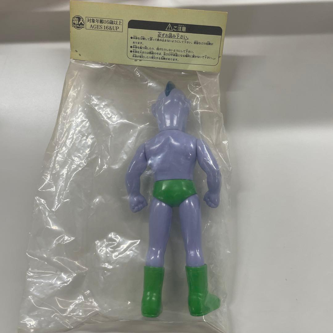 電人タイガーマスク　ソフビ　モヒカンキッド　 未使用
