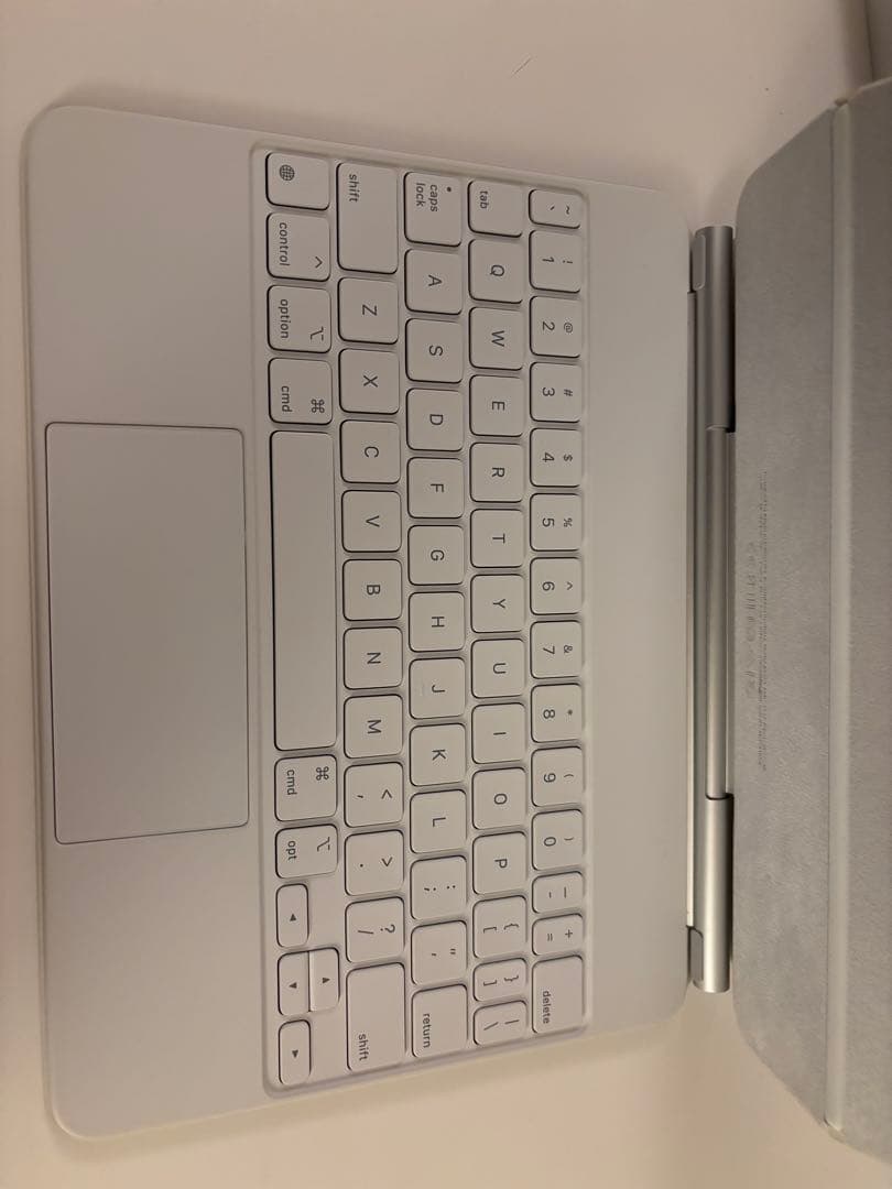 純正　美品　iPad Magic Keyboard White