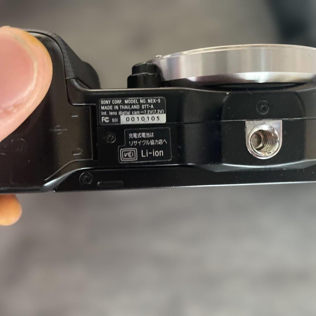 ソニー ミラーレス一眼 NEX-5 動作確認済み 付属品あり