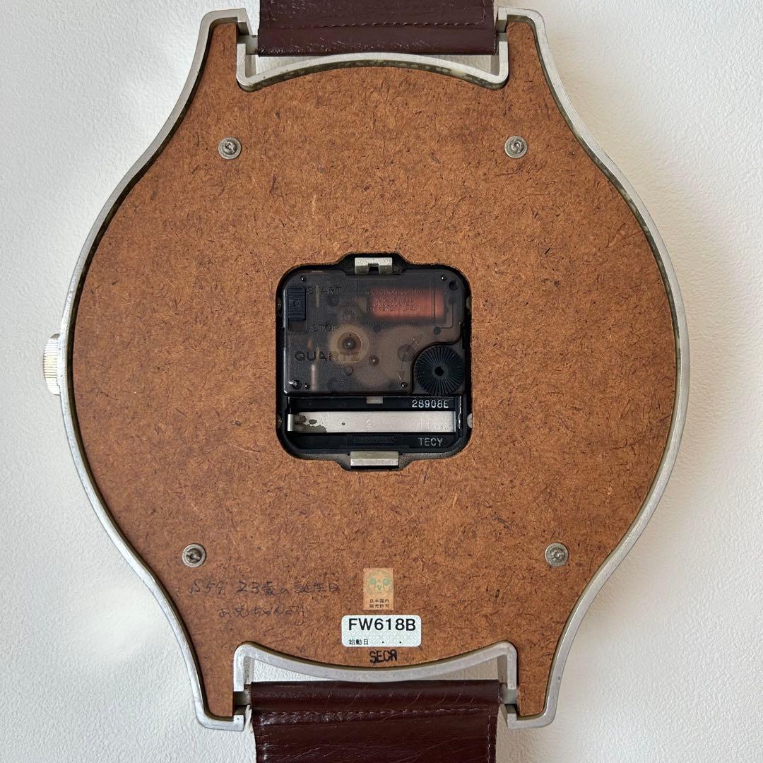 DISNEY* ミッキーマウス 腕時計型 壁かけ時計 アンティーク レトロ