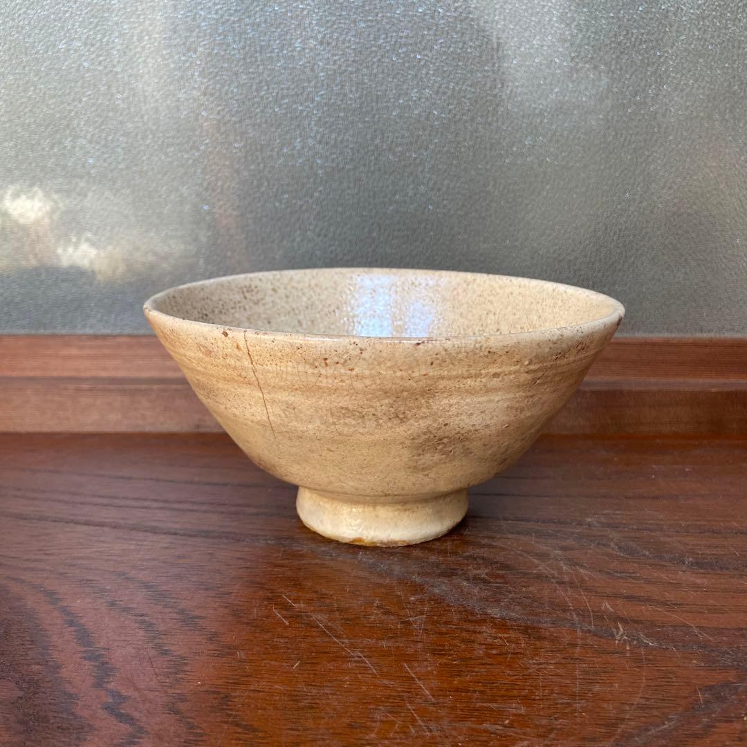 高麗粉引茶碗