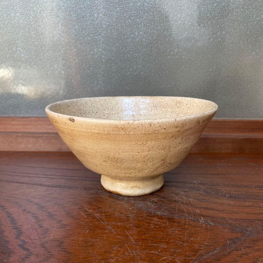高麗粉引茶碗