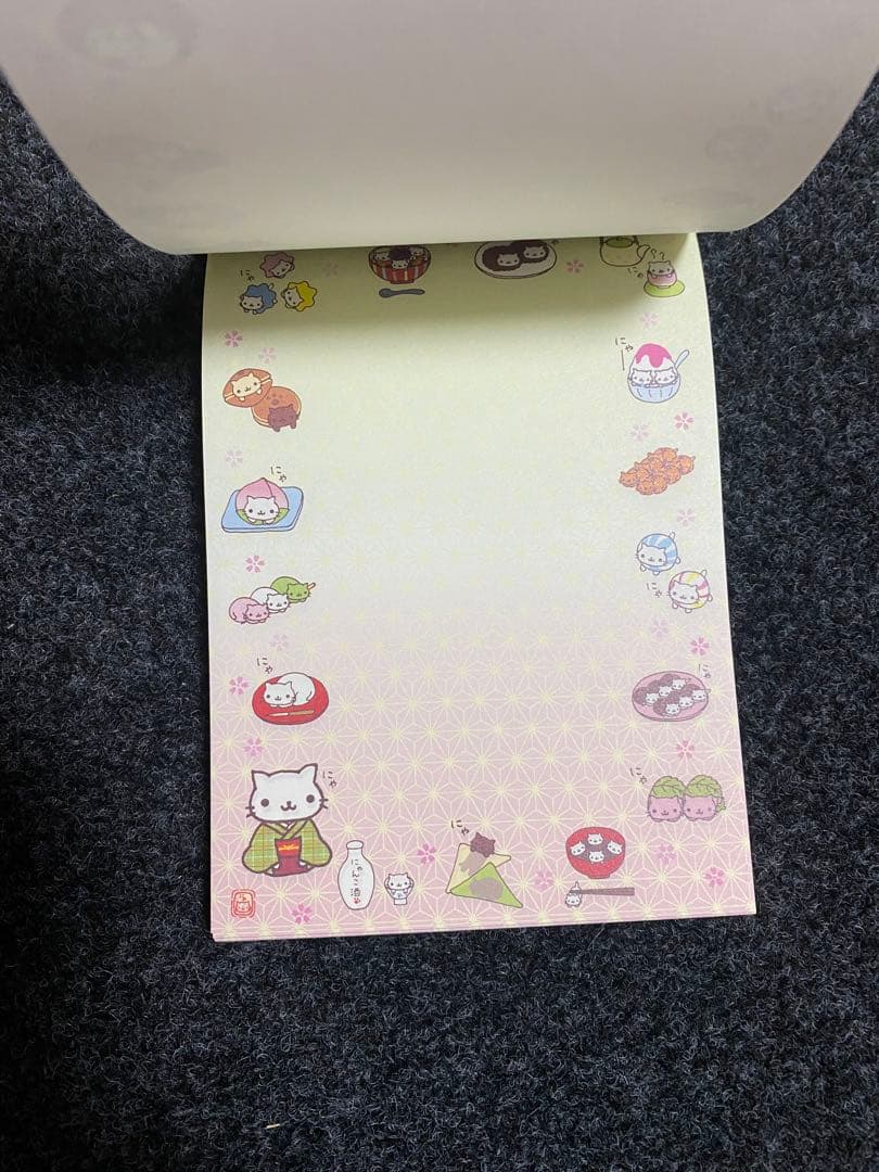 超貴重美品にゃんにゃんにゃんこ 5周年記念メモ6柄2005年サンエックス 激レア