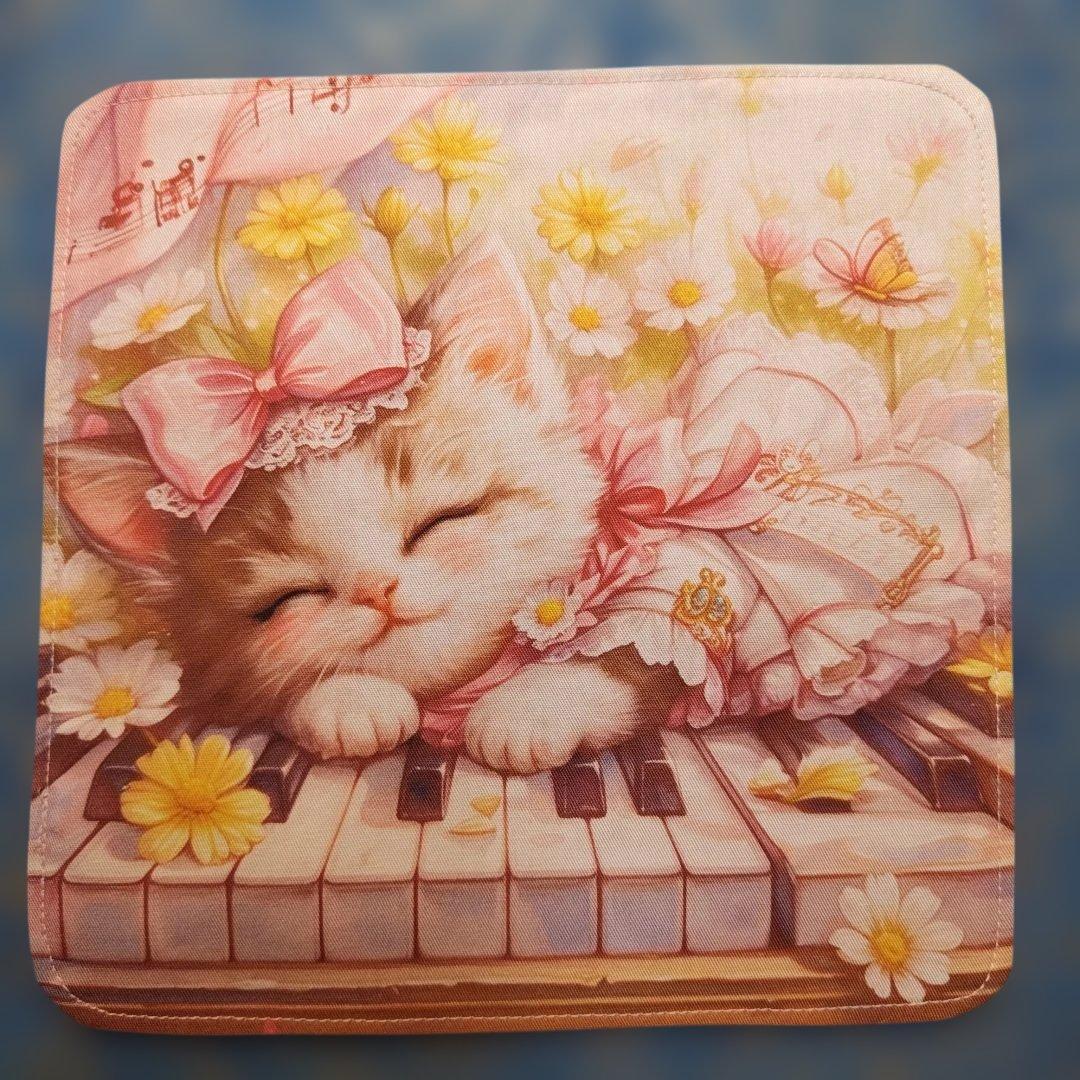 まるみ　ハンカチ19枚 　パネル1枚　ねこちゃん柄