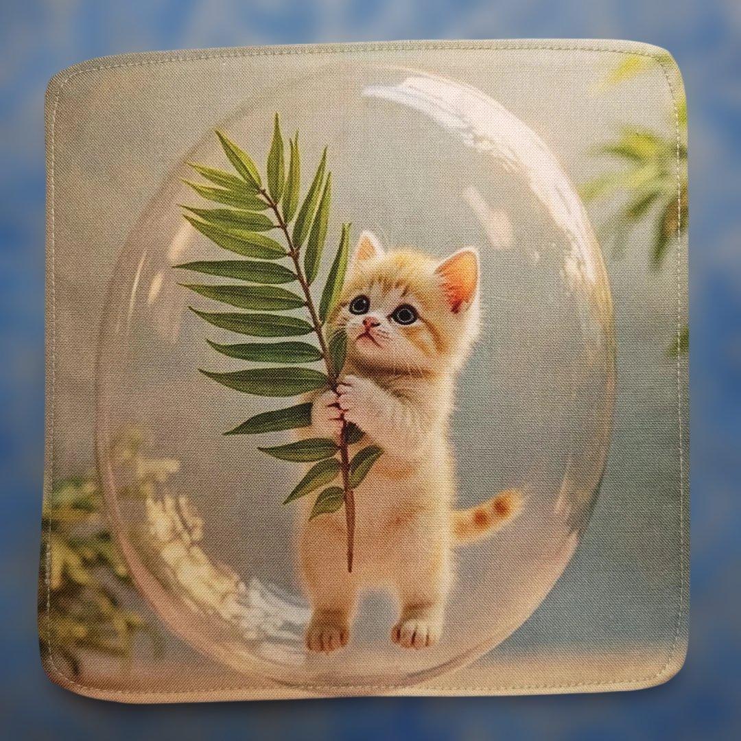 まるみ　ハンカチ19枚 　パネル1枚　ねこちゃん柄