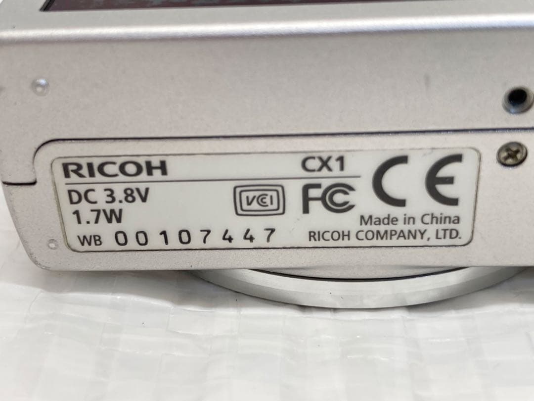 【動作確認済み】RICOH リコー　CX1 コンパクトデジタルカメラ