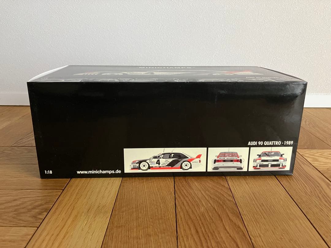 未開封 1/18 MINICHAMPS アウディ 90 クアトロ 1989 #4