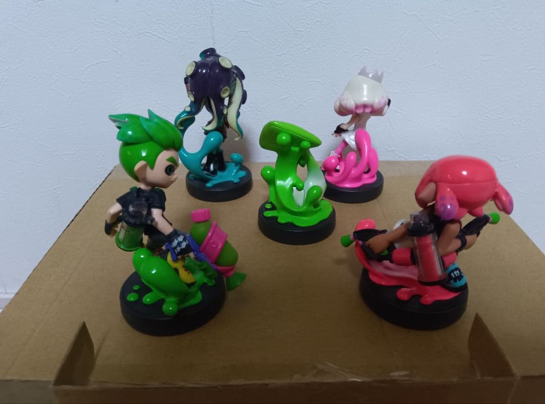 amiibo スプラトゥーン　5点