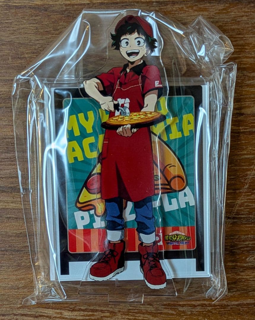 【100体限定】ヒロアカ✕ピザーラコラボ　アクスタ（緑谷出久・爆豪勝己）セット