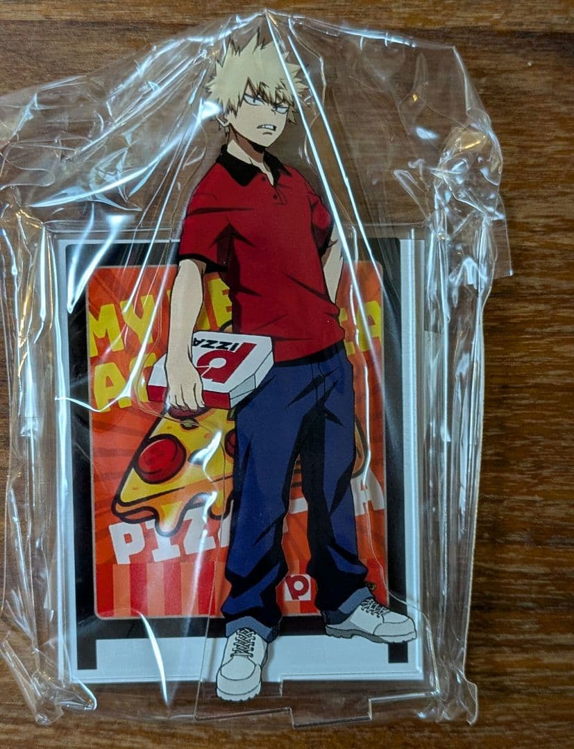 【100体限定】ヒロアカ✕ピザーラコラボ　アクスタ（緑谷出久・爆豪勝己）セット