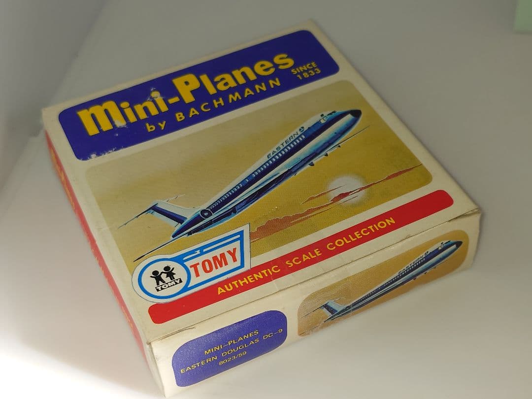 当時物 バックマン トミー ミニプレーン 航空機模型 ダグラス DC9