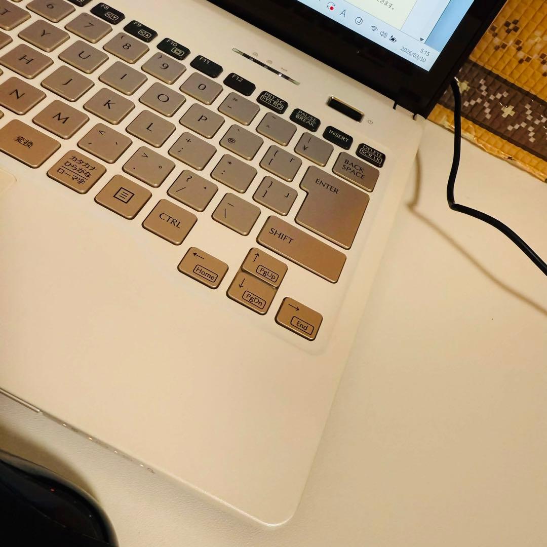 Y208 富士通ノートパソコンi5タッチパネルSSD高速Window11オフィス