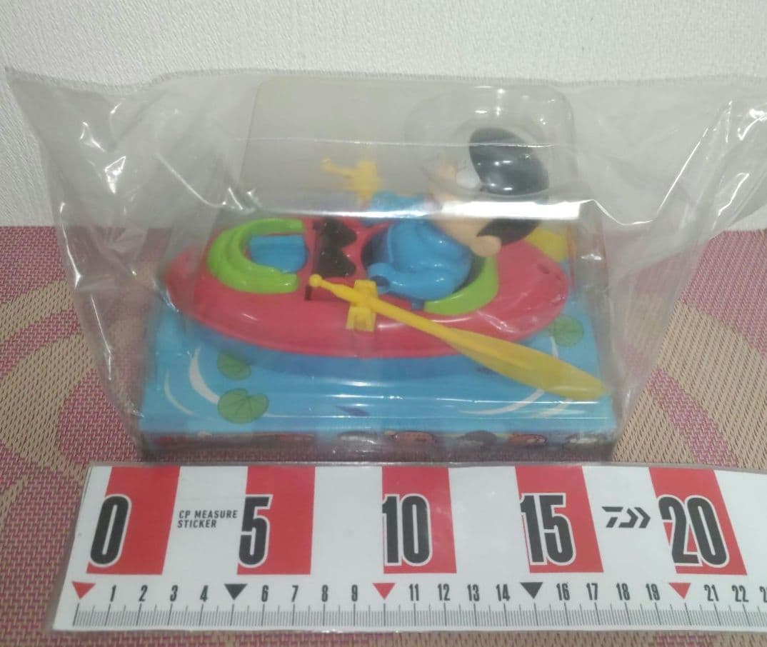 当時品　ゼンマイの動作確認のみ　未使用品　おそ松くん　ゼンマイ式　おふろボート