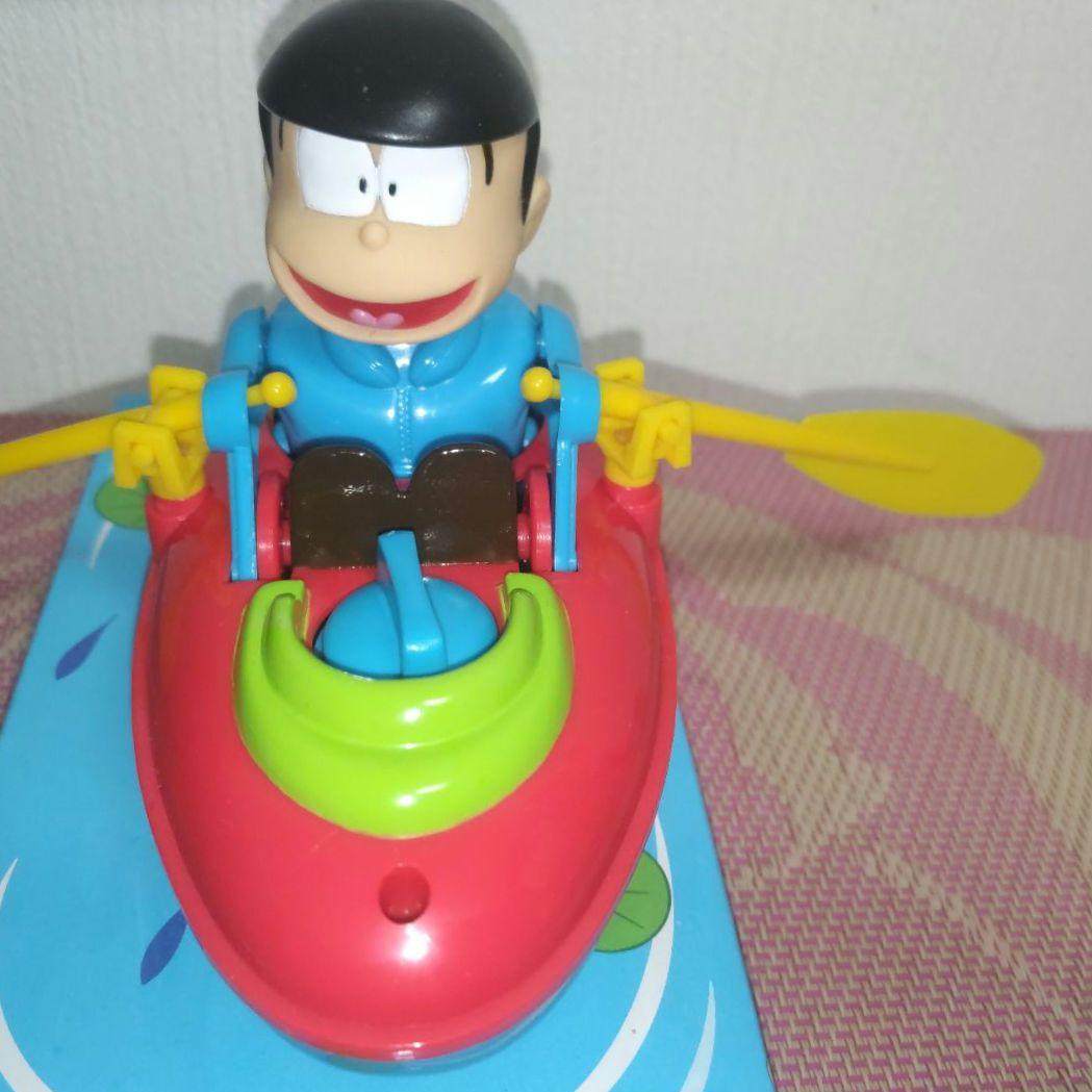 当時品　ゼンマイの動作確認のみ　未使用品　おそ松くん　ゼンマイ式　おふろボート