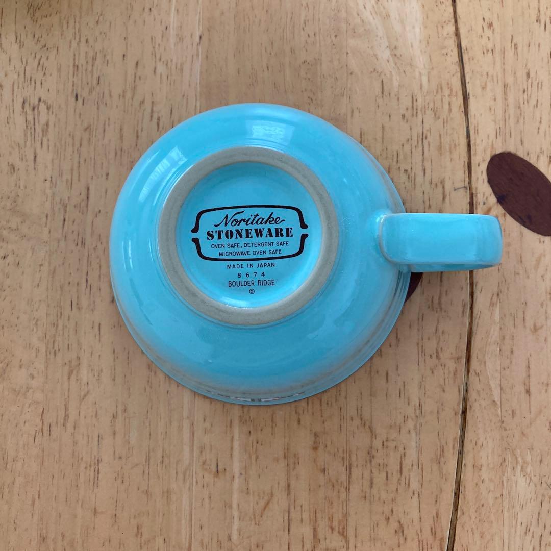ノリタケ ストーンウェア ボルダーリッジ スープカップ　2個セット