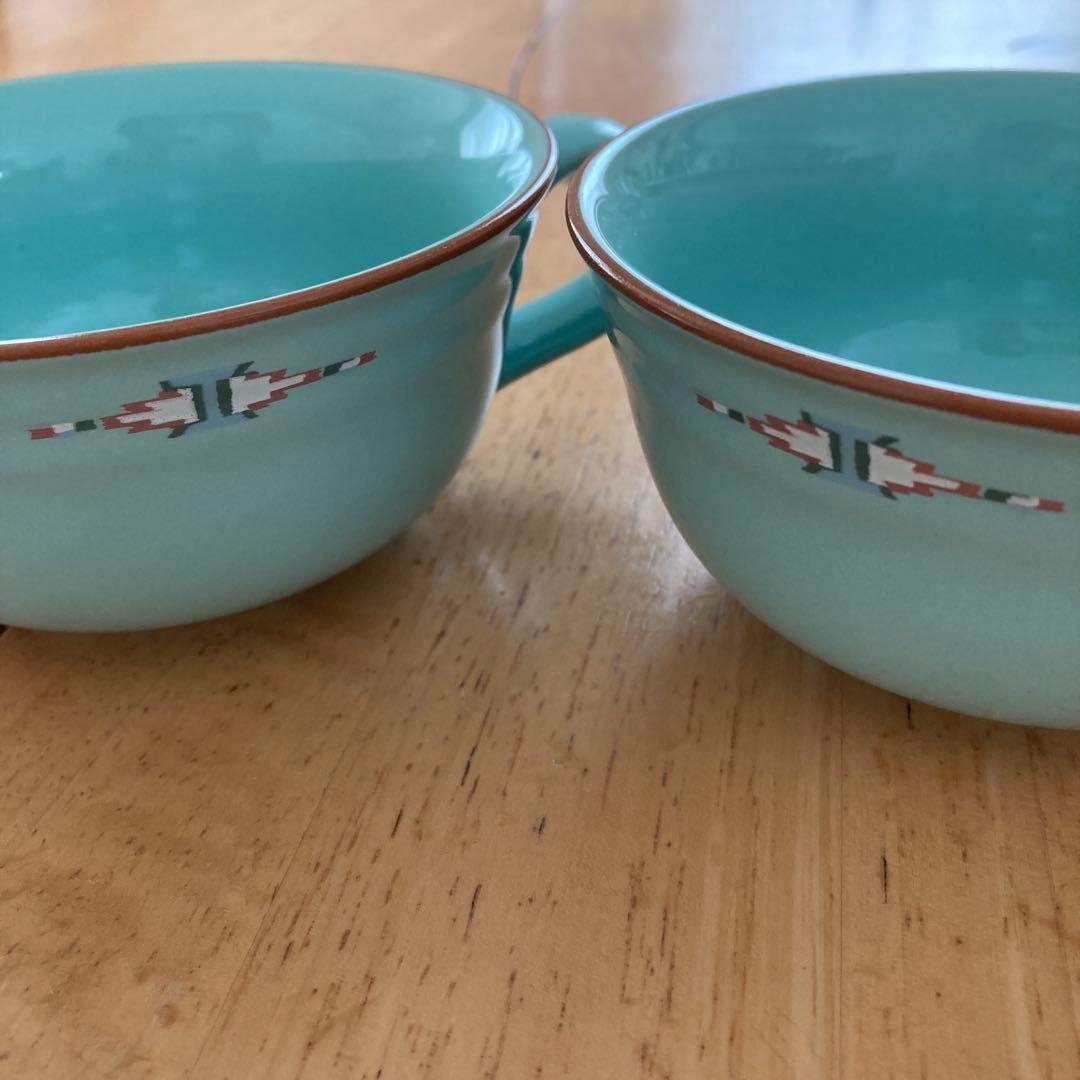 ノリタケ ストーンウェア ボルダーリッジ スープカップ　2個セット